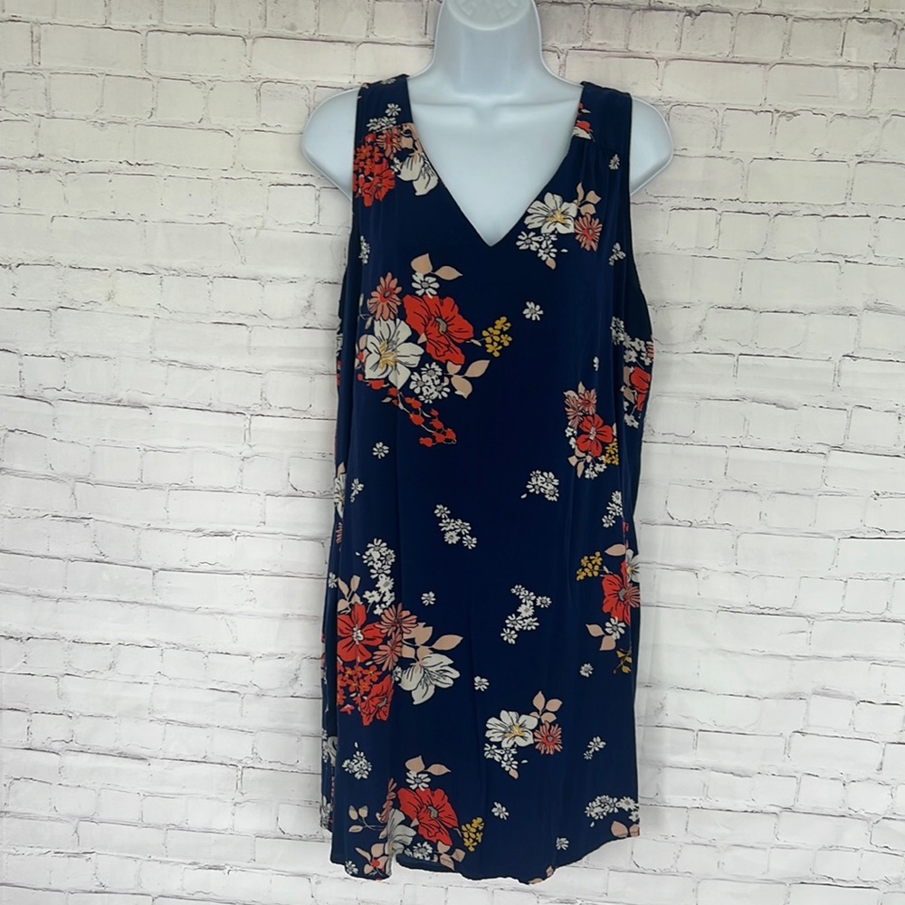 Old Navy floral print sundress size large